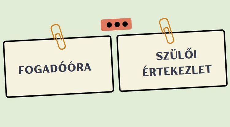 Szülői értekezlet, Fogadóóra